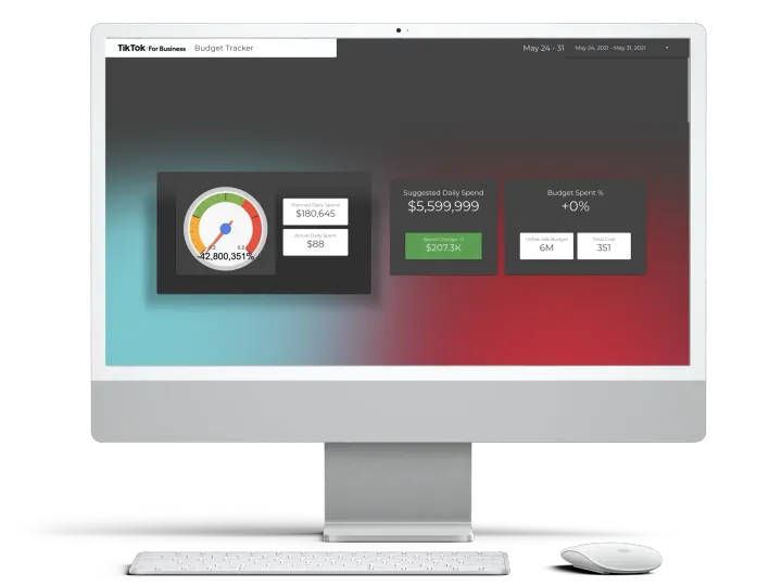 TikTok Ads Desktop Budget Pacer